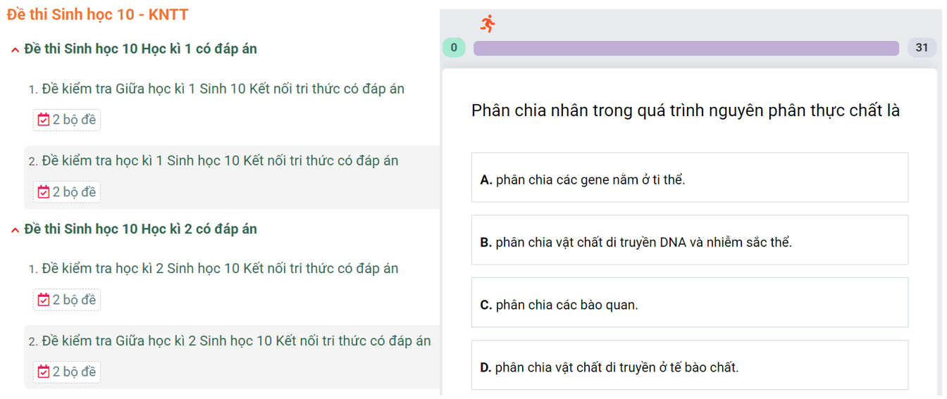Học online Sinh học 10 Kết nối tri thức (hiệu quả nhất)