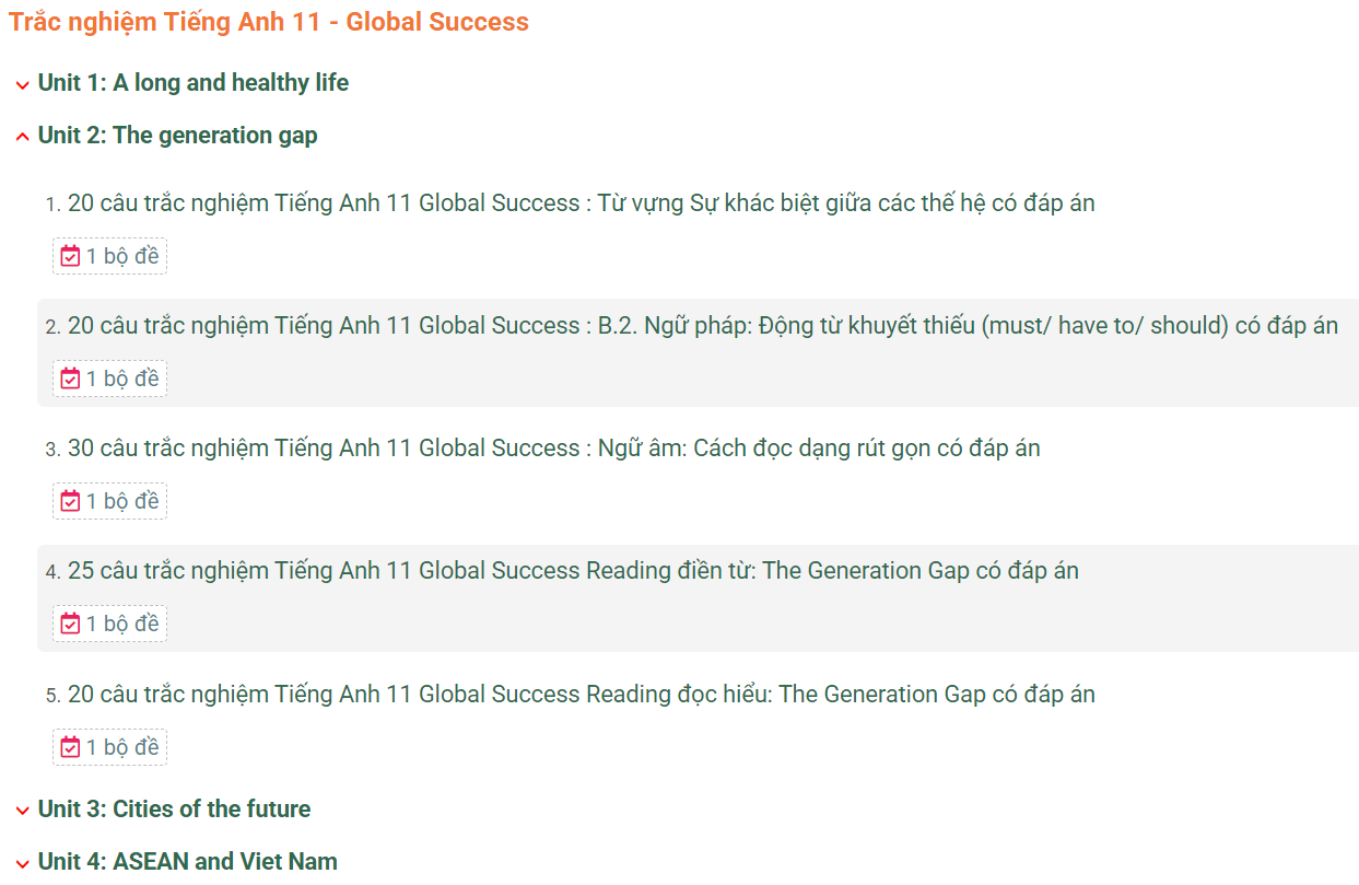 Học online Tiếng Anh 11 Global Success (hiệu quả nhất)