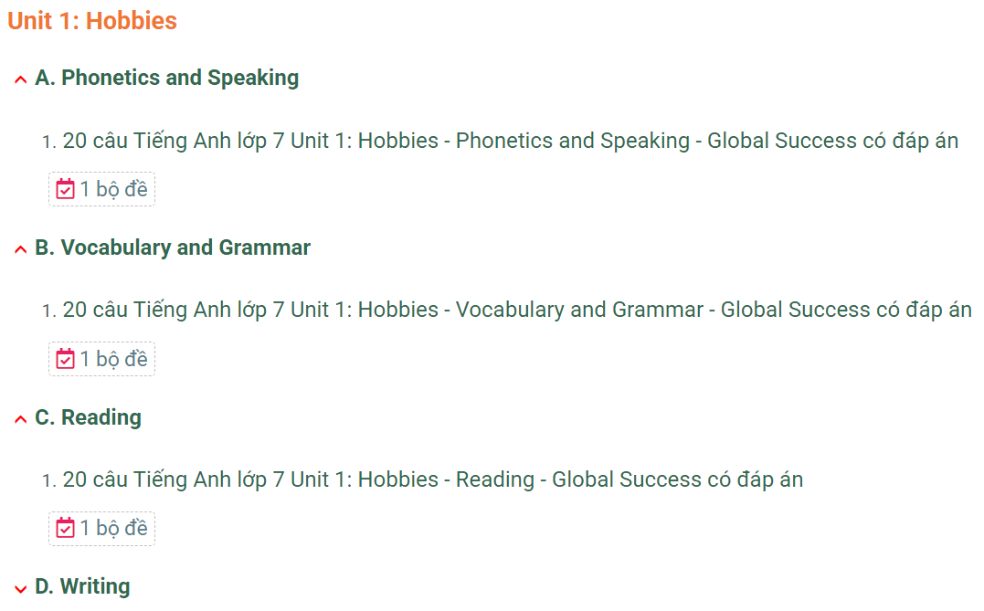 Học online Tiếng Anh 7 Global Success (hiệu quả nhất)