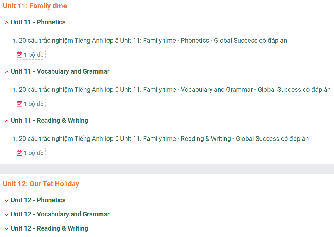Học online Tiếng Anh lớp 5 Global Success (hiệu quả nhất)