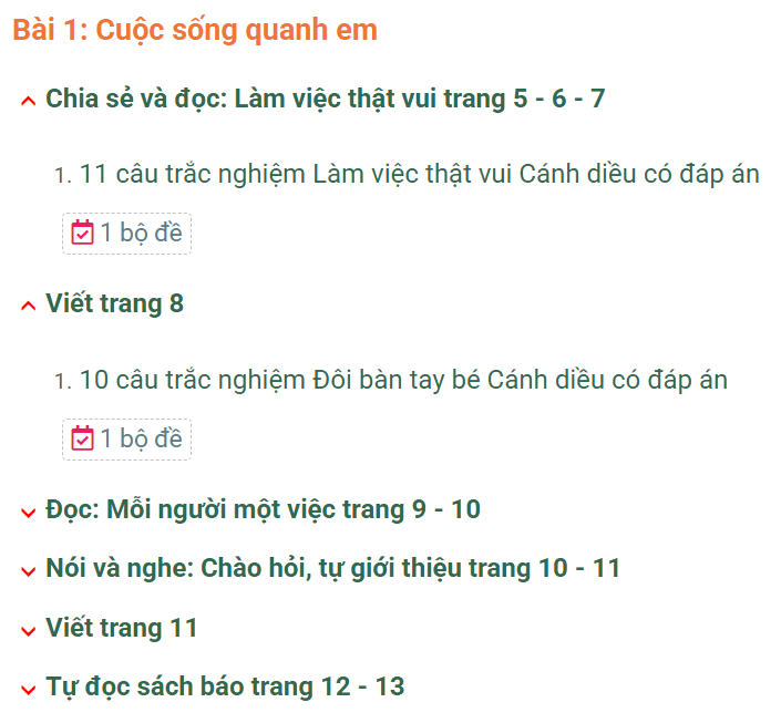 Học online Tiếng Việt lớp 2 Cánh diều (hiệu quả nhất)