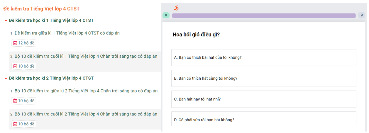 Học online Tiếng Việt lớp 4 Chân trời sáng tạo (hiệu quả nhất)