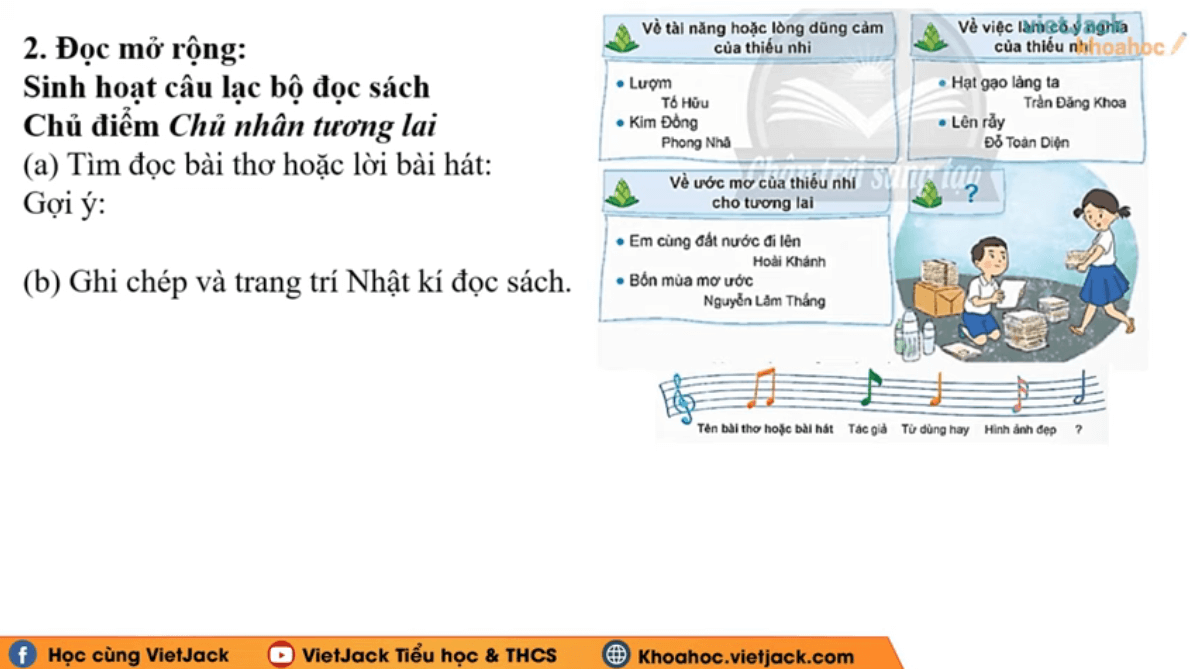 Học online Tiếng Việt lớp 5 Chân trời sáng tạo (hiệu quả nhất)