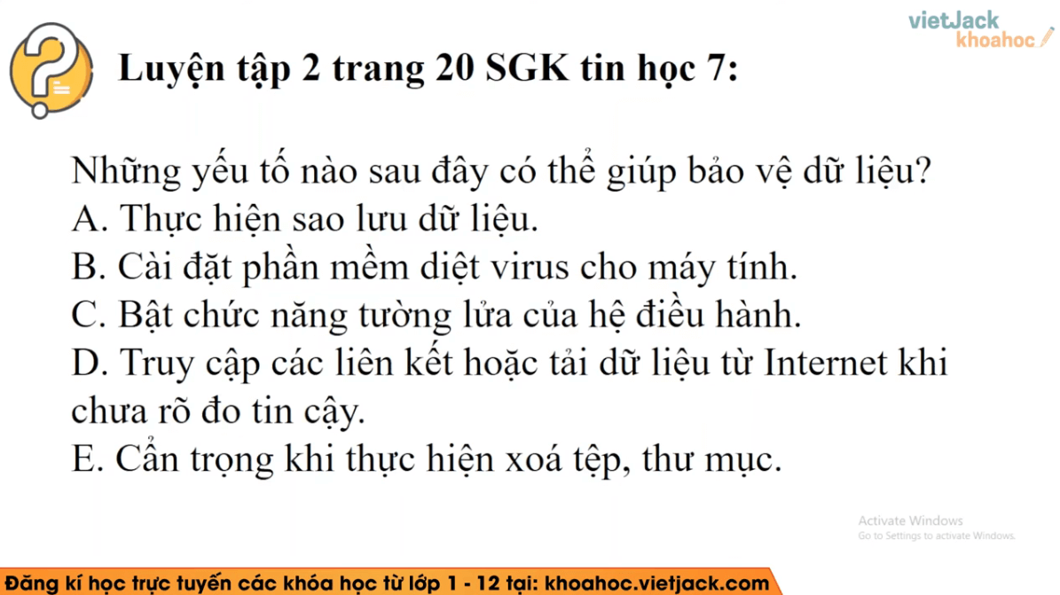 Học online Tin học 7 Chân trời sáng tạo (hiệu quả nhất)