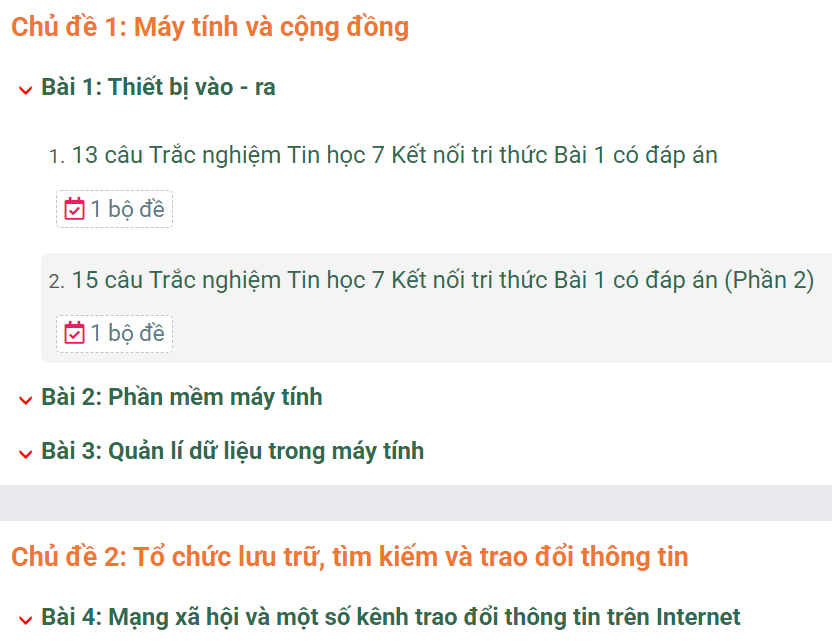 Học online Tin học 7 Kết nối tri thức (hiệu quả nhất)