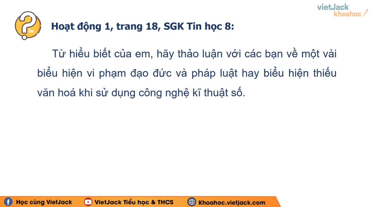Học online Tin học 8 Kết nối tri thức (hiệu quả nhất)