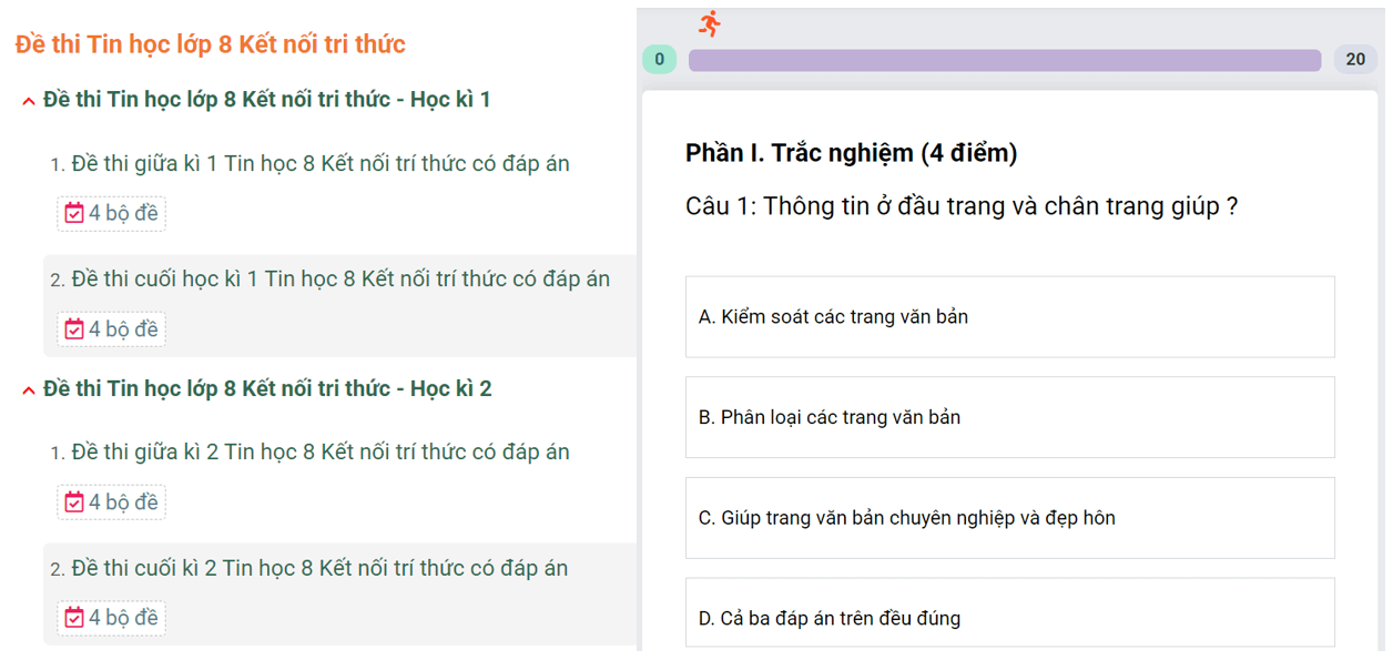 Học online Tin học 8 Kết nối tri thức (hiệu quả nhất)