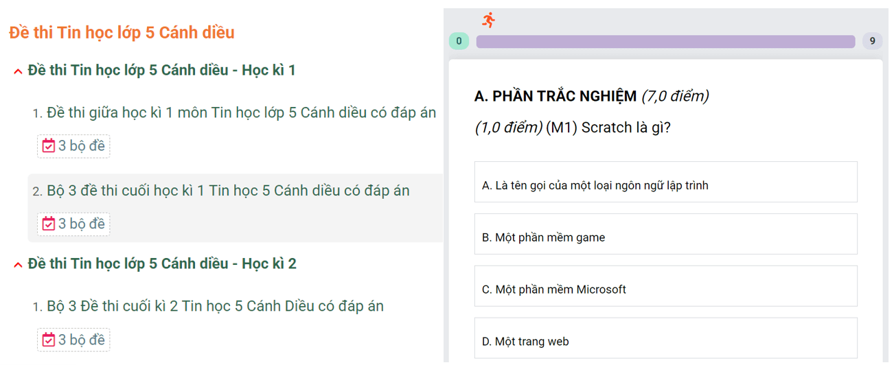 Học online Tin học lớp 5 Cánh diều (hiệu quả nhất)