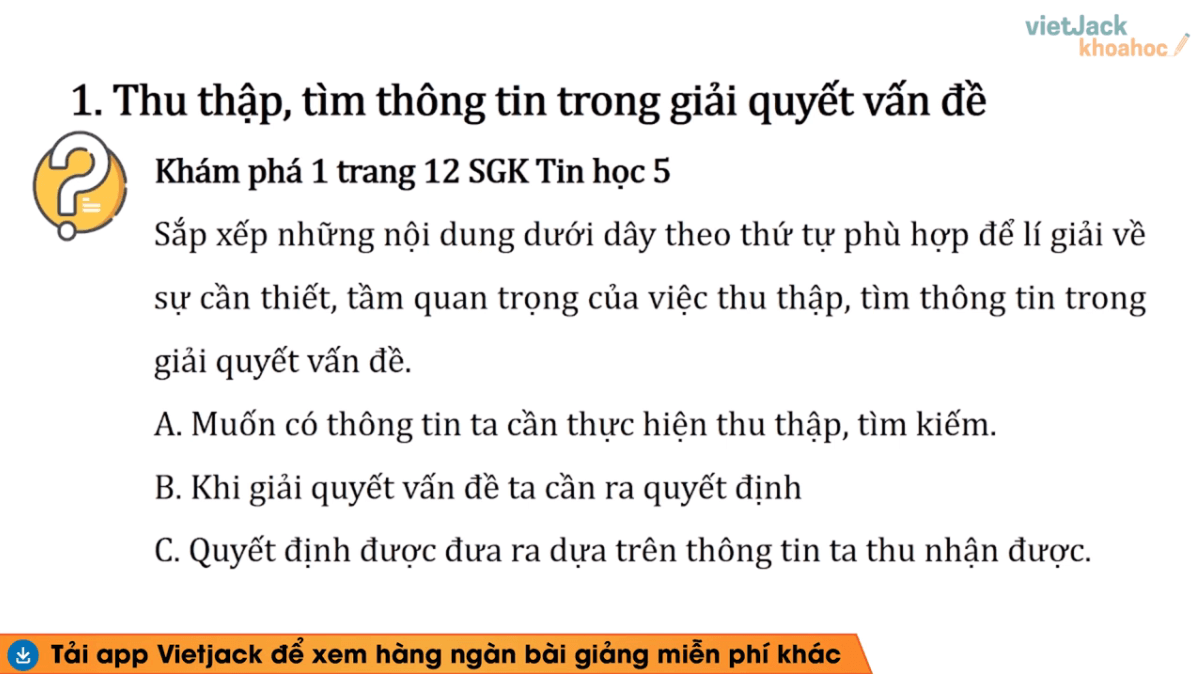 Học online Tin học lớp 5 Chân trời sáng tạo (hiệu quả nhất)