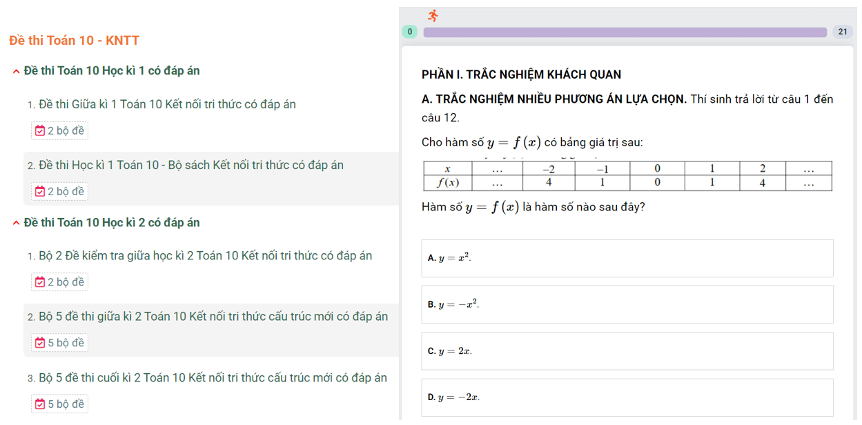 Học online Toán 10 Kết nối tri thức (hiệu quả nhất)