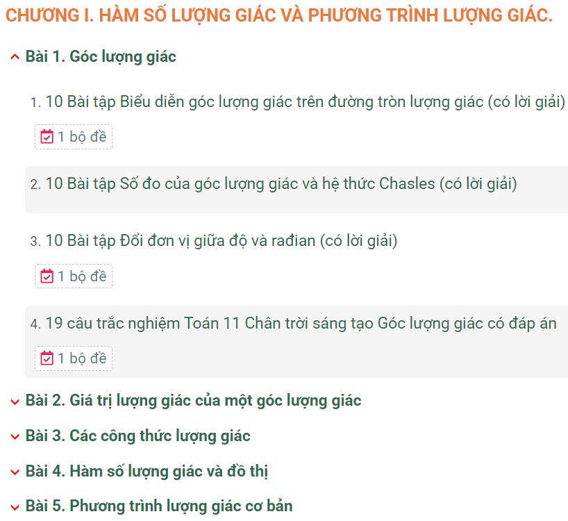 Học online Toán 11 Chân trời sáng tạo (hiệu quả nhất)