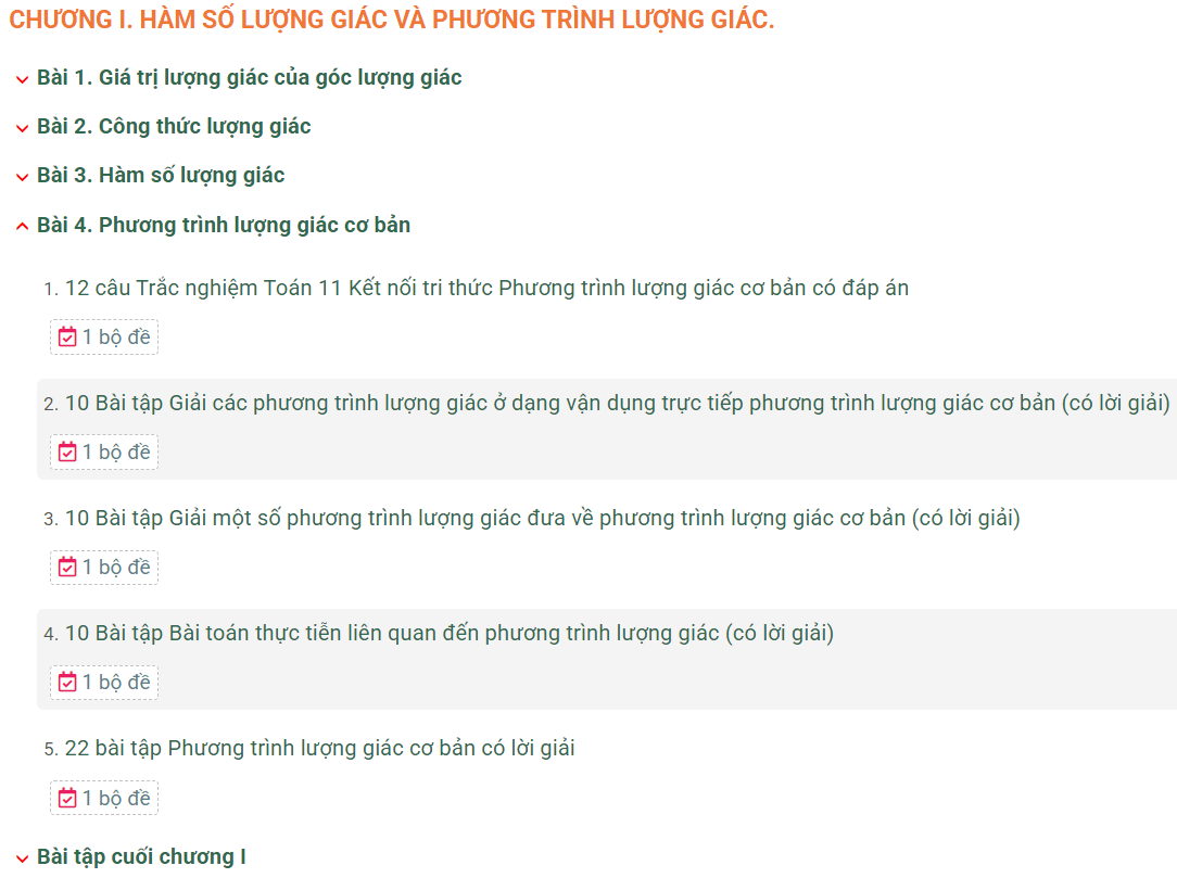 Học online Toán 11 Kết nối tri thức (hiệu quả nhất)