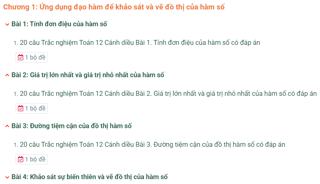 Học online Toán 12 Cánh diều (hiệu quả nhất)