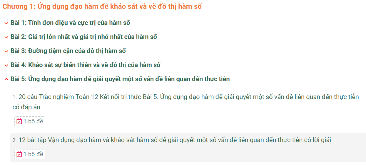 Học online Toán 12 Kết nối tri thức (hiệu quả nhất)
