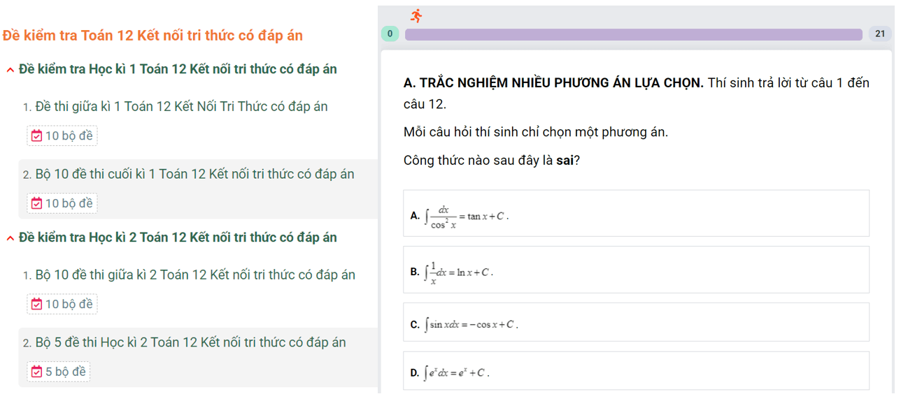 Học online Toán 12 Kết nối tri thức (hiệu quả nhất)