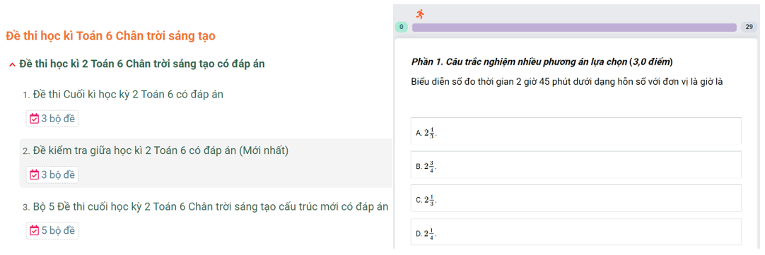 Học online Toán 6 Chân trời sáng tạo (hiệu quả nhất)