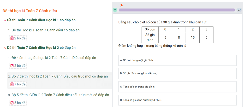 Học online Toán 7 Cánh diều (hiệu quả nhất)