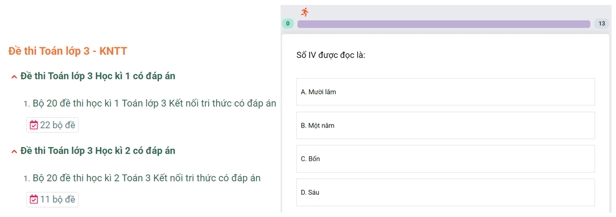 Học online Toán lớp 3 Kết nối tri thức (hiệu quả nhất)