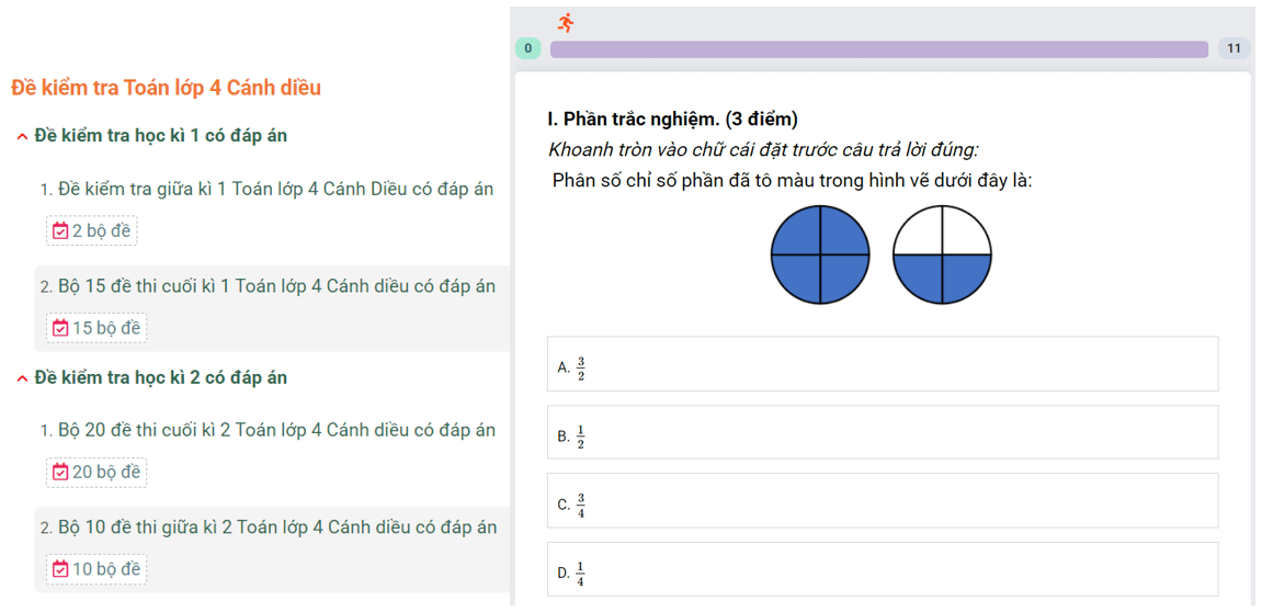 Học online Toán lớp 4 Cánh diều (hiệu quả nhất)