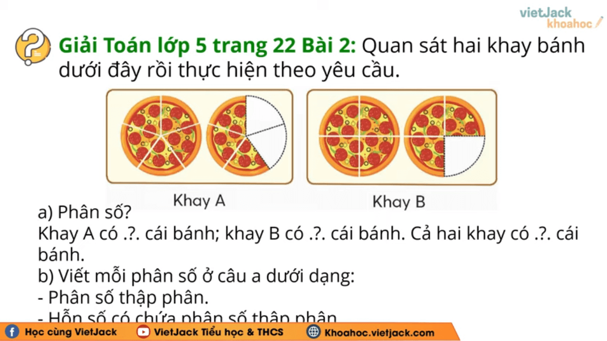 Học online Toán lớp 5 Chân trời sáng tạo (hiệu quả nhất)