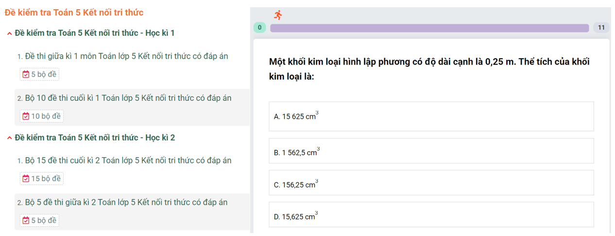 Học online Toán lớp 5 Kết nối tri thức (hiệu quả nhất)