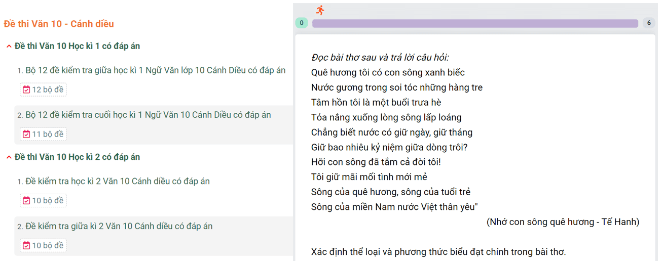 Học online Văn 10 Cánh diều (hiệu quả nhất)