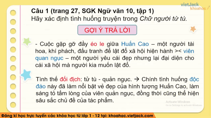 Học online Văn 10 Kết nối tri thức (hiệu quả nhất)