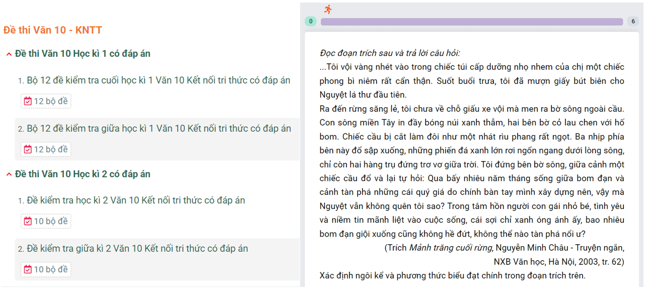 Học online Văn 10 Kết nối tri thức (hiệu quả nhất)
