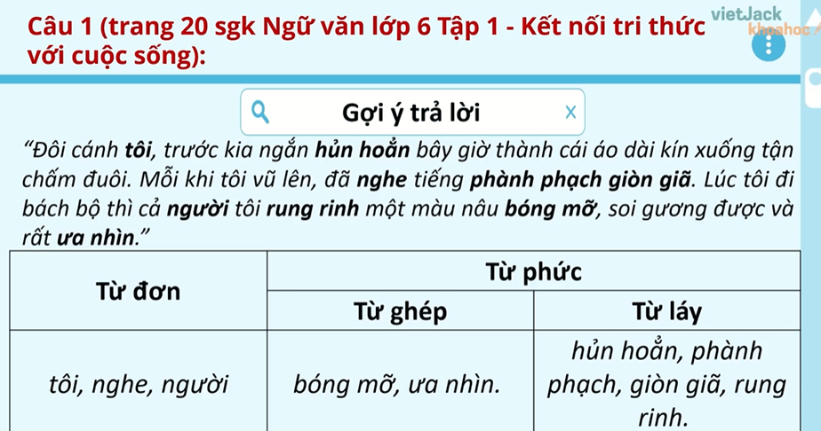 Học online Văn 6 Kết nối tri thức (hiệu quả nhất)
