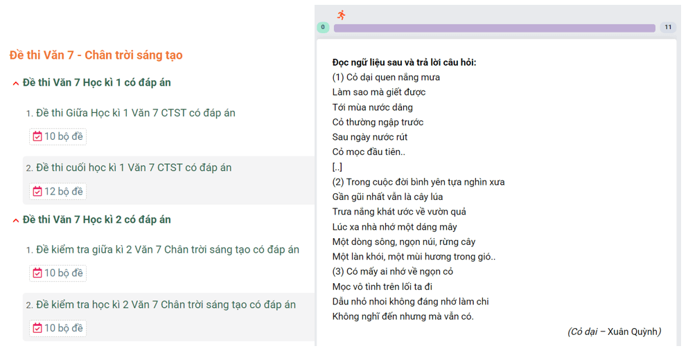 Học online Văn 7 Chân trời sáng tạo (hiệu quả nhất)