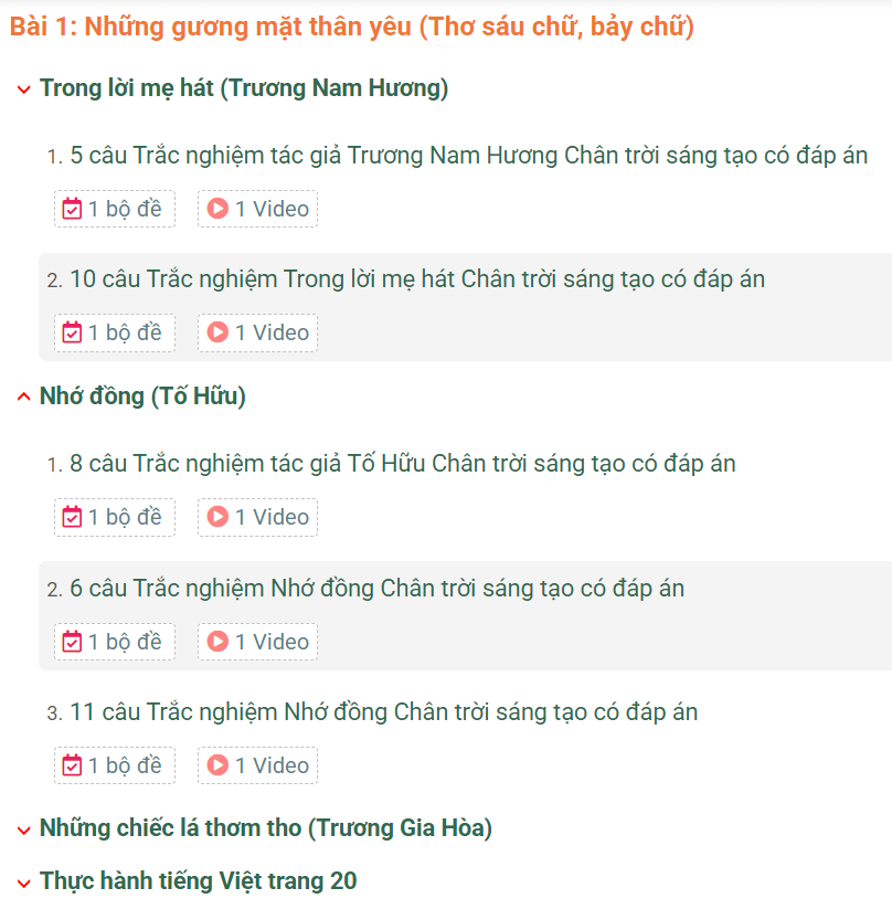 Học online Văn 8 Chân trời sáng tạo (hiệu quả nhất)