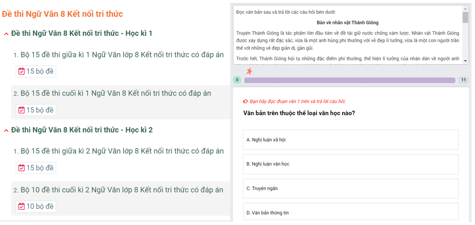 Học online Văn 8 Kết nối tri thức (hiệu quả nhất)
