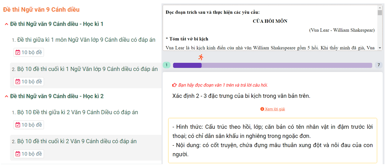 Học online Văn 9 Cánh diều (hiệu quả nhất)