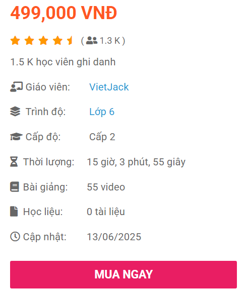 (Video) Khóa học online Tiếng Anh 6 Friends plus (hay nhất)