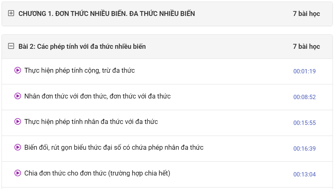 (Video) Khóa học online Toán 8 Cánh diều (hay nhất)
