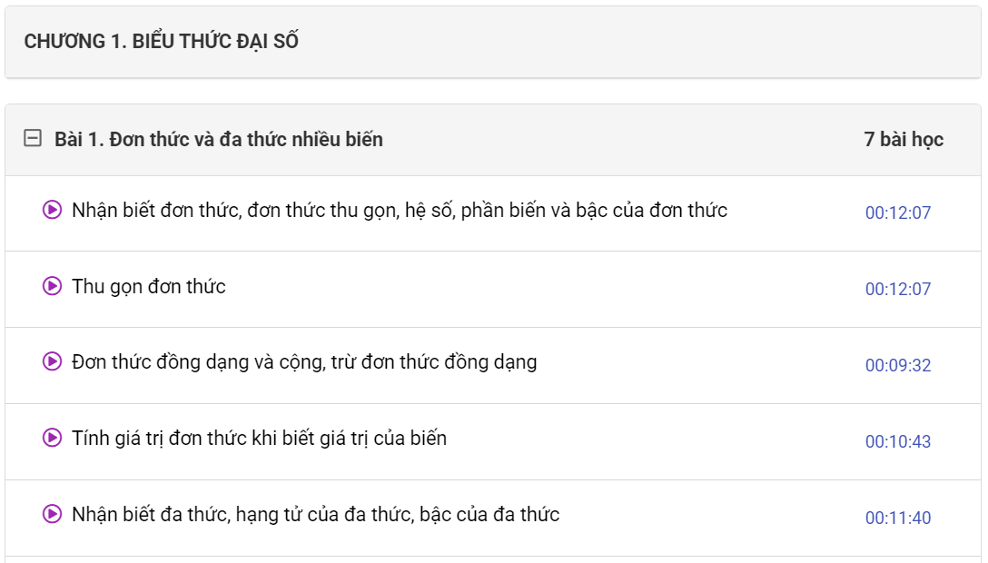 (Video) Khóa học online Toán 8 Chân trời sáng tạo (hay nhất)
