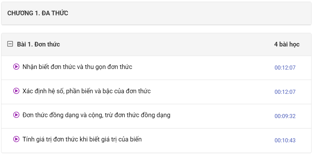 (Video) Khóa học online Toán 8 Kết nối tri thức (hay nhất)
