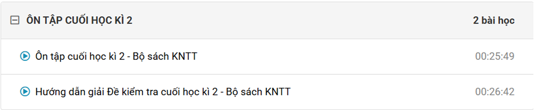 Khóa học online Văn 6 Kết nối tri thức (hay nhất)