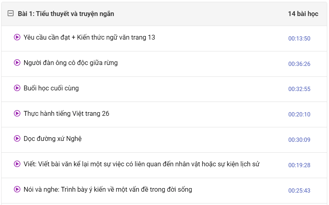 (Video) Khóa học online Văn 7 Cánh diều (hay nhất)
