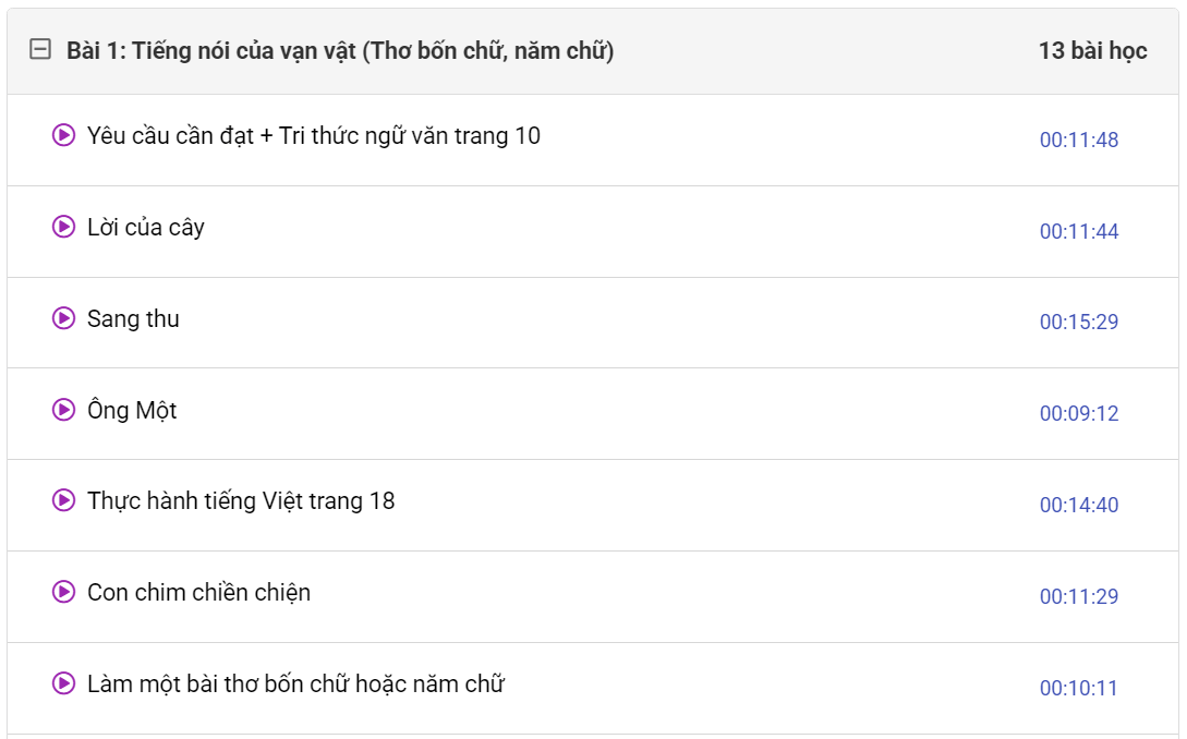(Video) Khóa học online Văn 7 Chân trời sáng tạo (hay nhất)