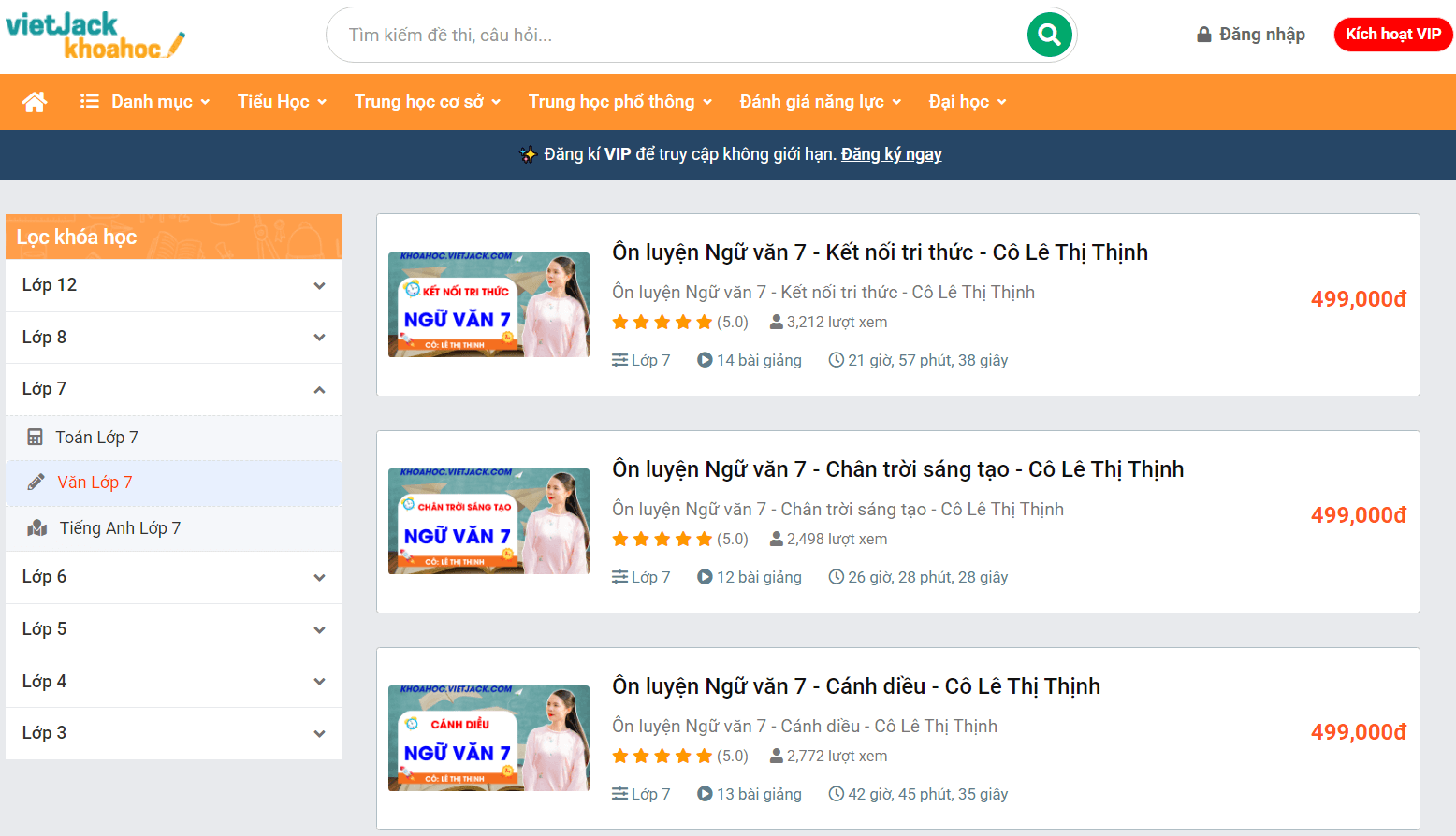 (Video) Khóa học online Văn 7 Cánh diều (hay nhất)