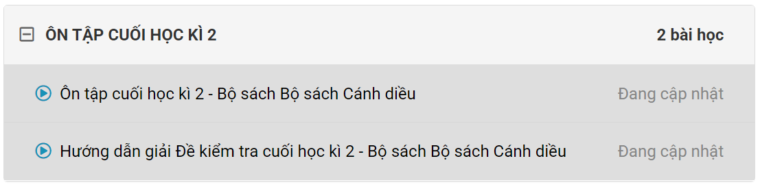 (Video) Khóa học online Văn 8 Cánh diều (hay nhất)