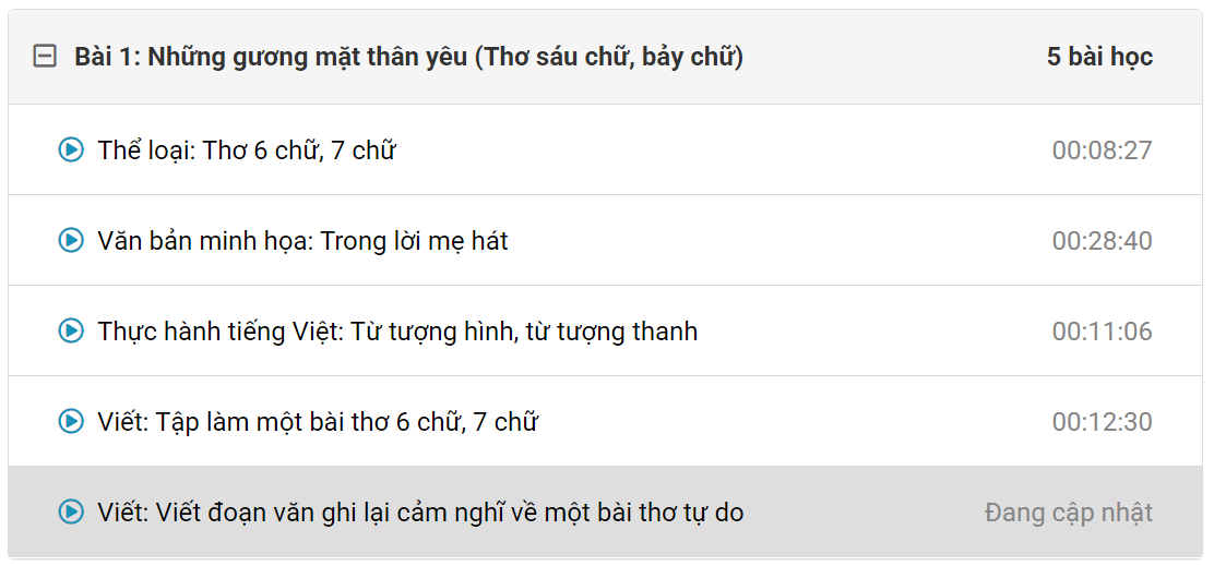 (Video) Khóa học online Văn 8 Chân trời sáng tạo (hay nhất)