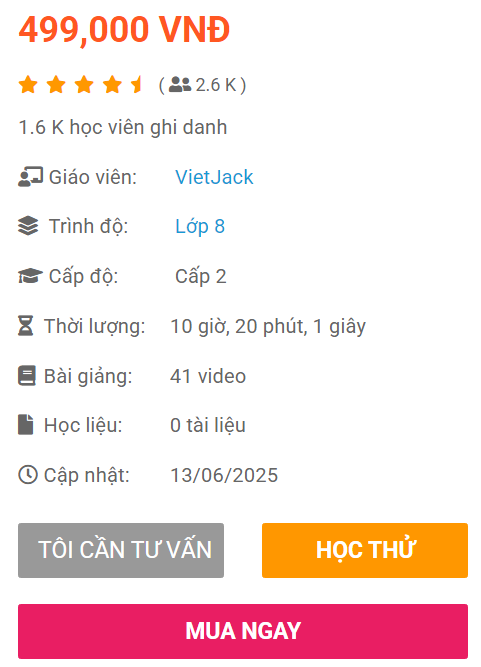 (Video) Khóa học online Văn 8 Cánh diều (hay nhất)