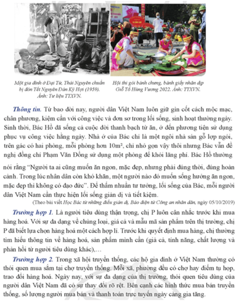 Ngoài những đặc điểm trên, theo em, văn hóa tiêu dùng Việt Nam còn có
