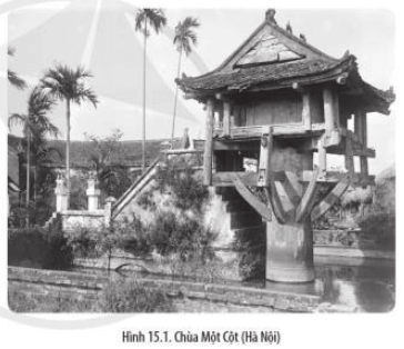 Chùa Một Cột có tên ban đầu là Liên Hoa Đài Đài hoa sen nằm trong quần thể chùa Diên Hựu
