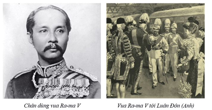 Sưu tầm tư liệu về vua Rama V  vị vua đã tiến hành cải cách ở Xiêm cuối thế kỉ XIX