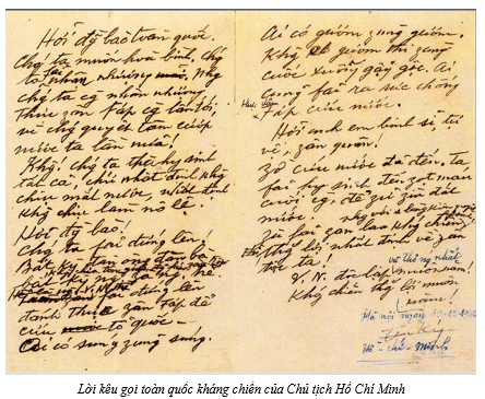 Lý thuyết Lịch Sử 12 Chân trời sáng tạo Bài 7: Cuộc kháng chiến chống thực dân Pháp (1945 - 1954)