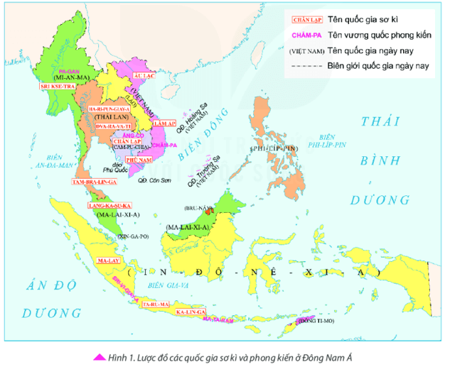 Lý thuyết Lịch Sử 6 Bài 11: Các quốc gia sơ kì ở Đông Nam Á | Kết nối tri thức