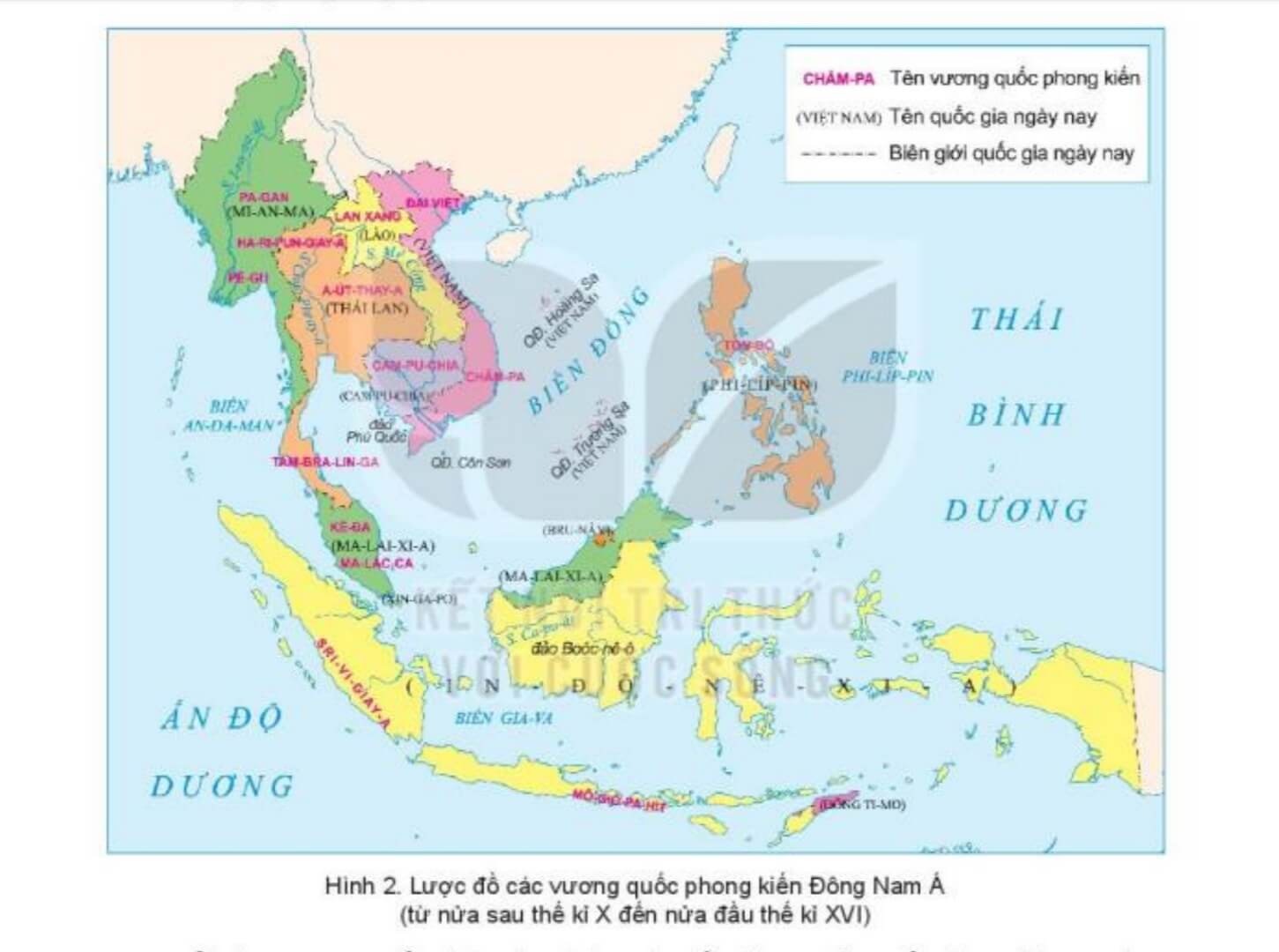 Bài 6: Các vương quốc phong kiến Đông Nam Á từ nửa sau thế kỉ X đến nửa đầu thế kỉ XVI